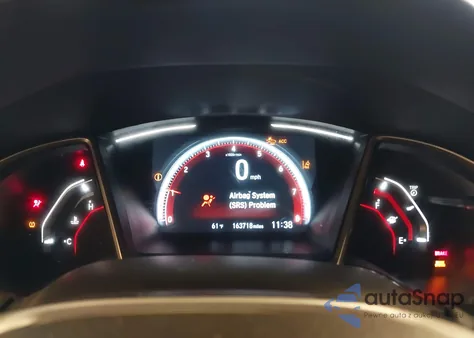 2020 Honda Civic Sport из США, поврежденный, VIN 19XFC2E82LE029197